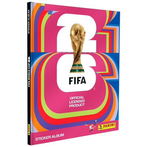 Álbum oficial COPA MUNDIAL DE LA FIFA 2026 tapa dura Panini