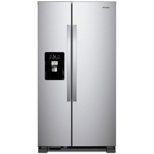 Combo Refrigeradora Side by Side 594 L (21 PCU) Energy saver 7WRS21SDHM Whirlpool + Microondas Whirlpool 20 L (0.7 PCU) negro WM1807B