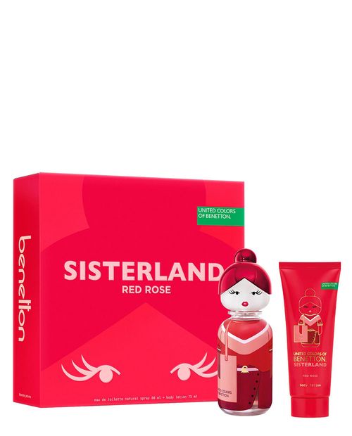 Set Sisterland Red Rose Eau de Toilette