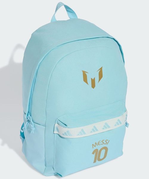 Mochila adidas Lionel Messi 27.4 L Celeste y Dorado