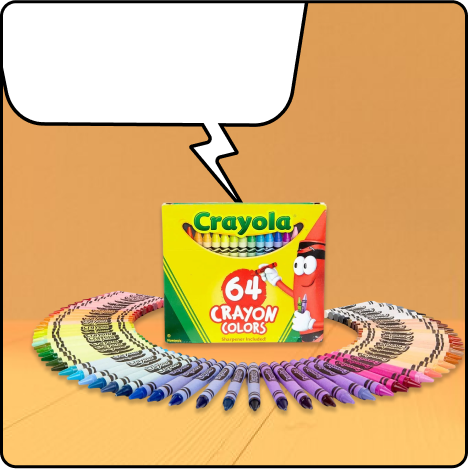 Colores y crayolas