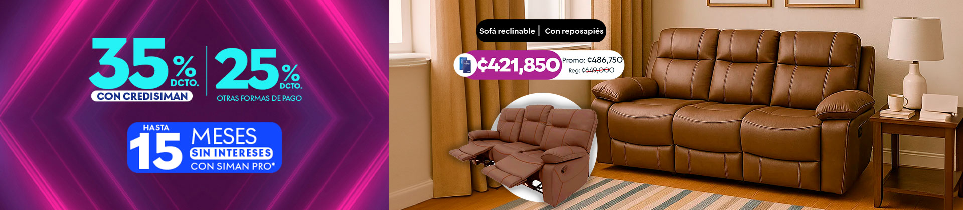 Muebles para el hogar