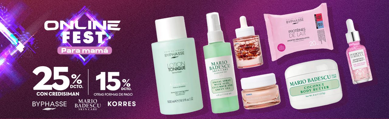 Maquillaje, accesorios, cuidado de la piel