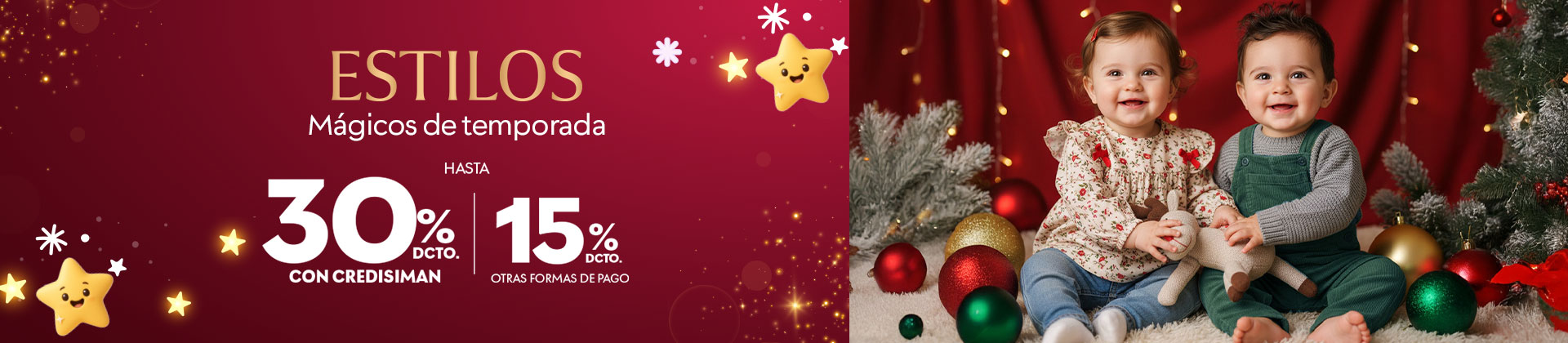 Moda para bebés y niños