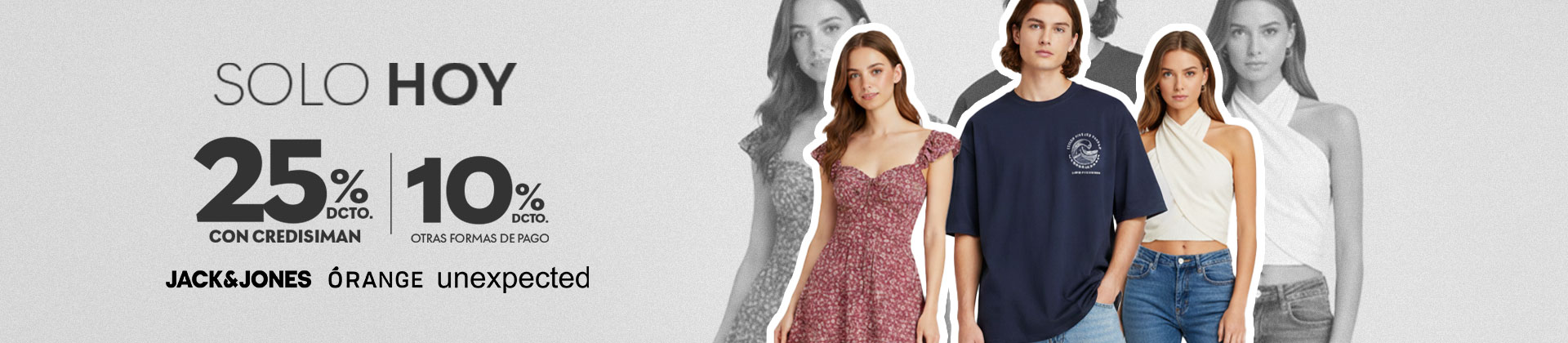 Ropa para hombre y mujer