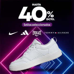 Hasta 40% en zapatos