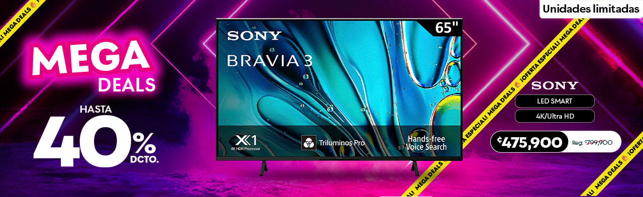 Pantallas Samsung, Sony y más