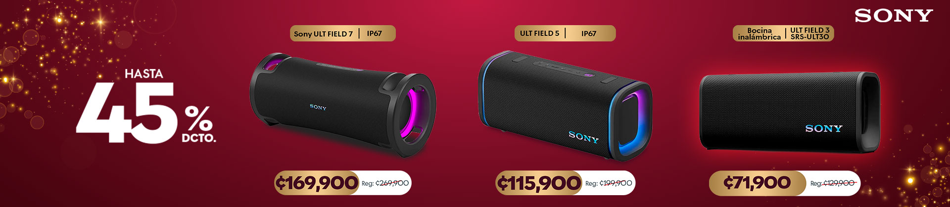 Bocinas y equipos de sonido