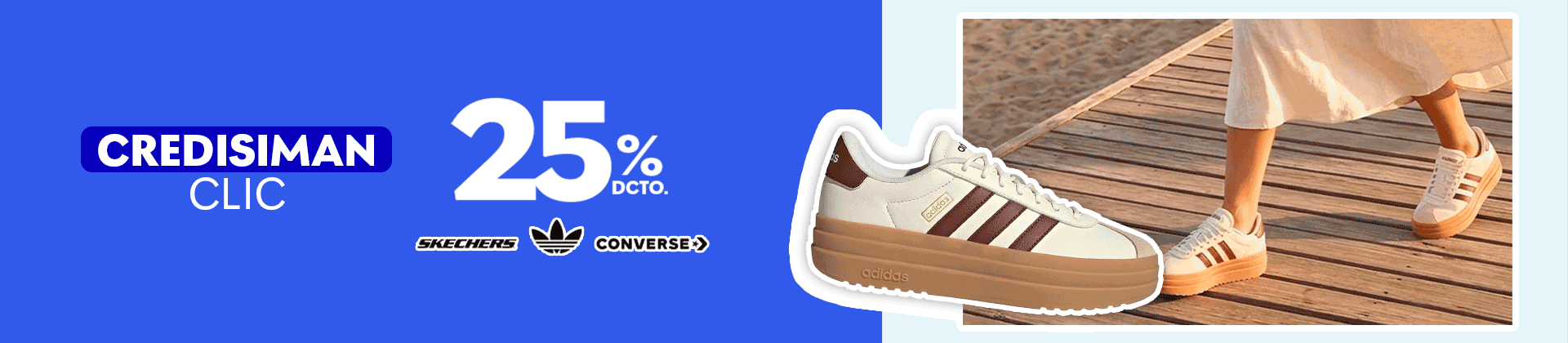 20% de dcto en zapatos