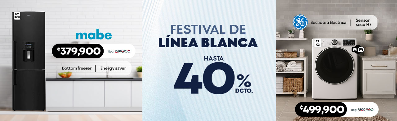 Ahorrá en línea blanca