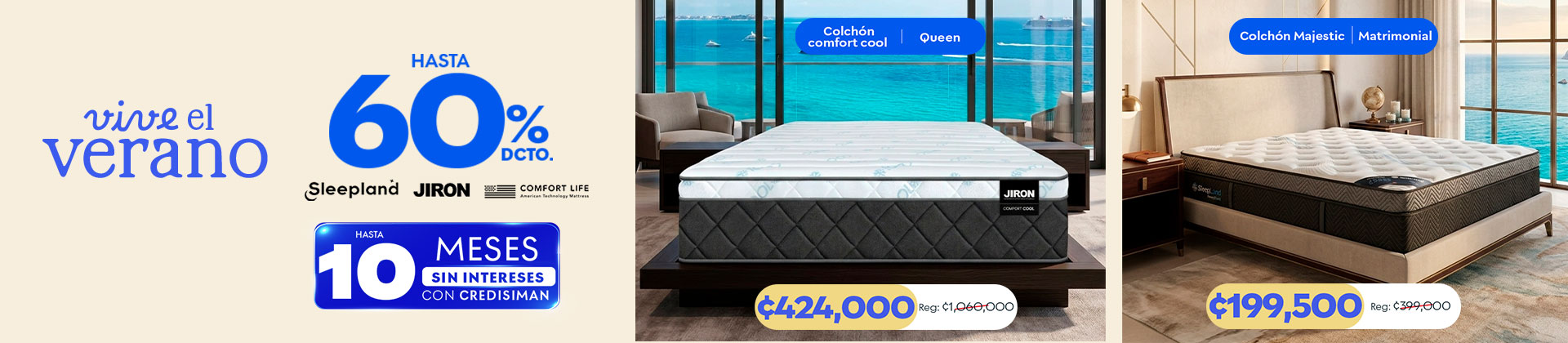 Camas y colchones