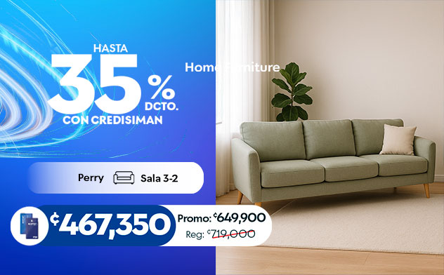 Hasta 35% en Muebles para el hogar