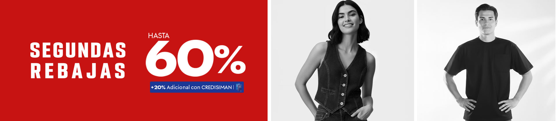 Hasta 50% de descuento en moda para toda la familia