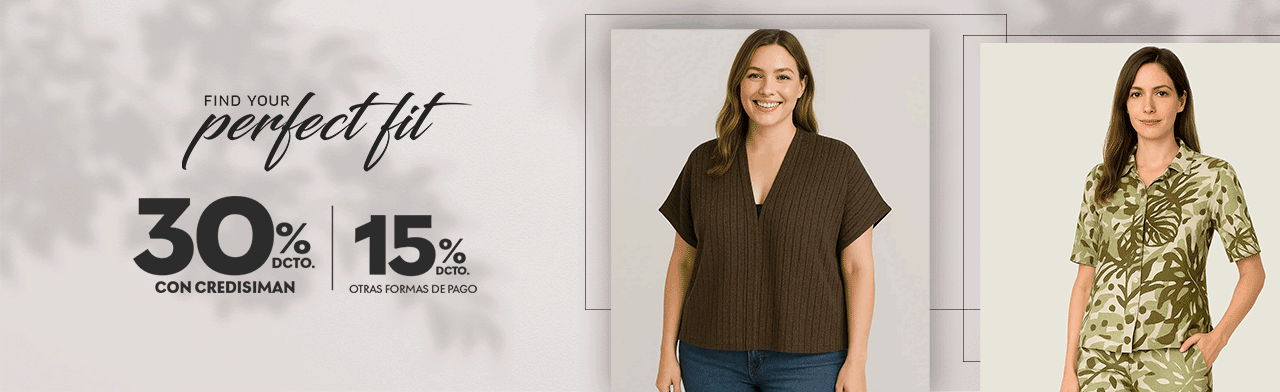 Blusas, vestidos y más para mujer