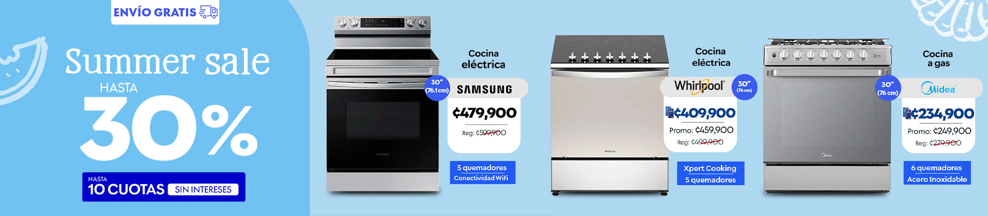 Línea blanca para tu hogar