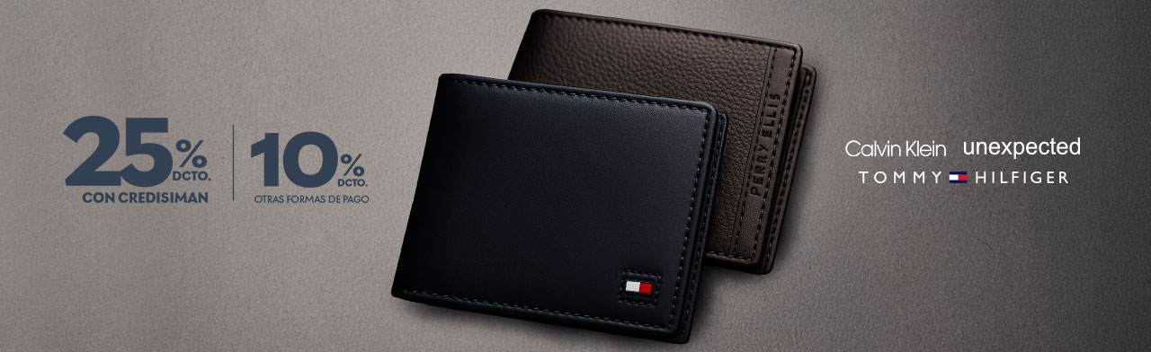 Hasta 25% de dcto en Accesorios para hombre