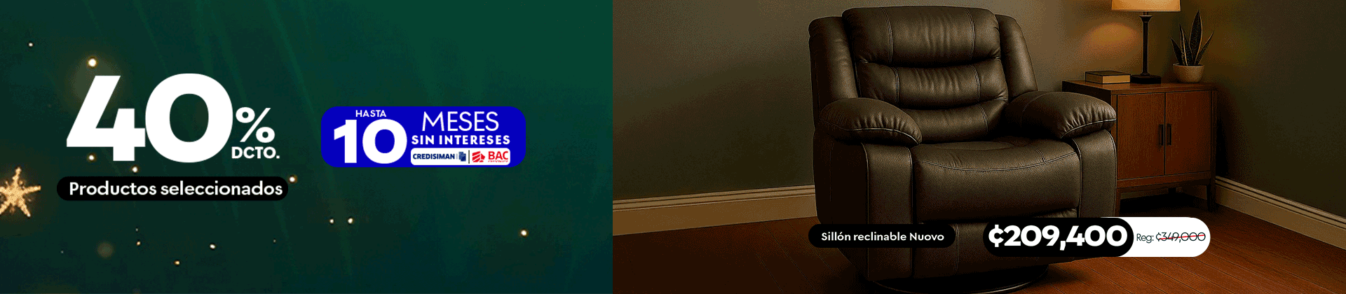 Roperos, reclinables y más