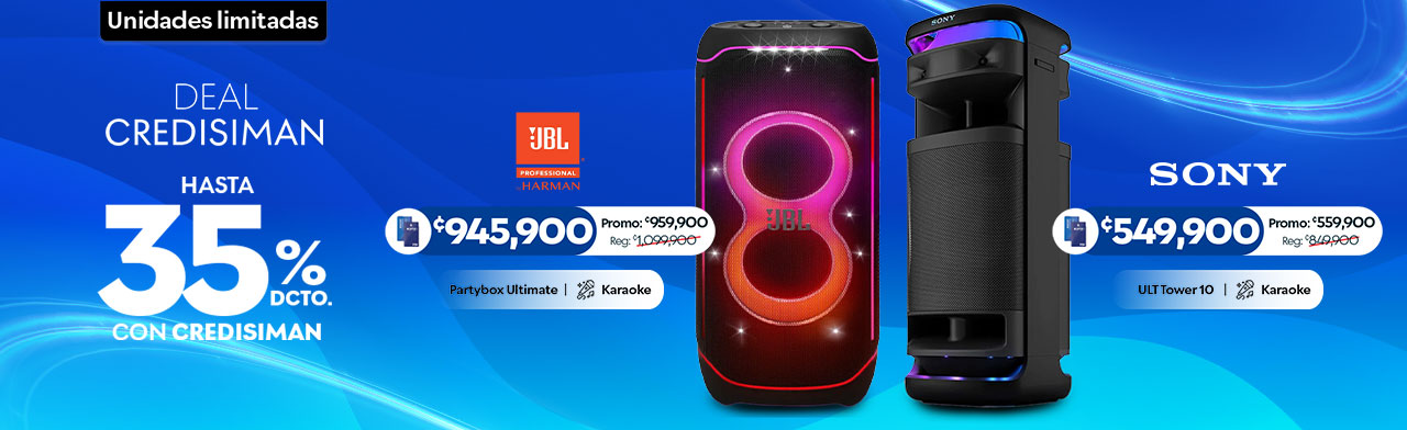 Equipos de sonido Sony