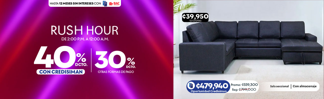 Ahorrá en muebles