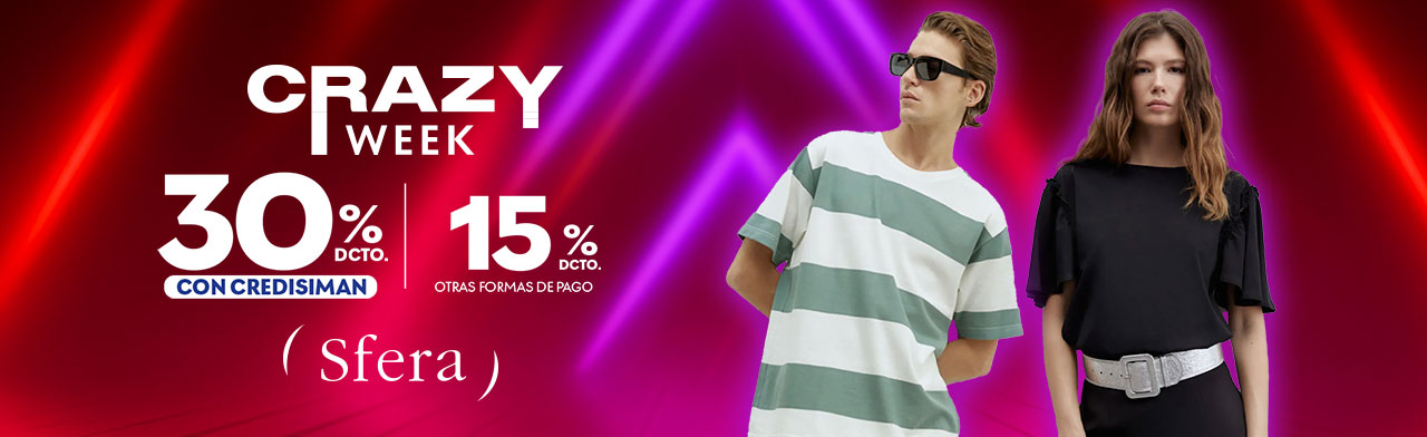 Hasta 30% de dcto en moda