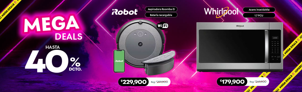 Hasta 40% de descuento