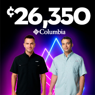 Ahorrá en camisas Columbia