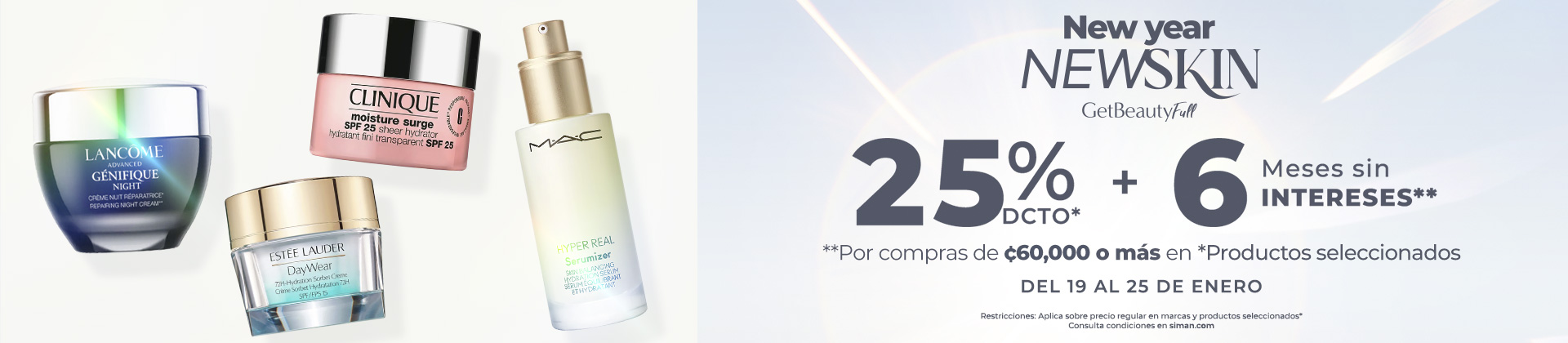 Clinique Cuidado de la piel y Maquillaje