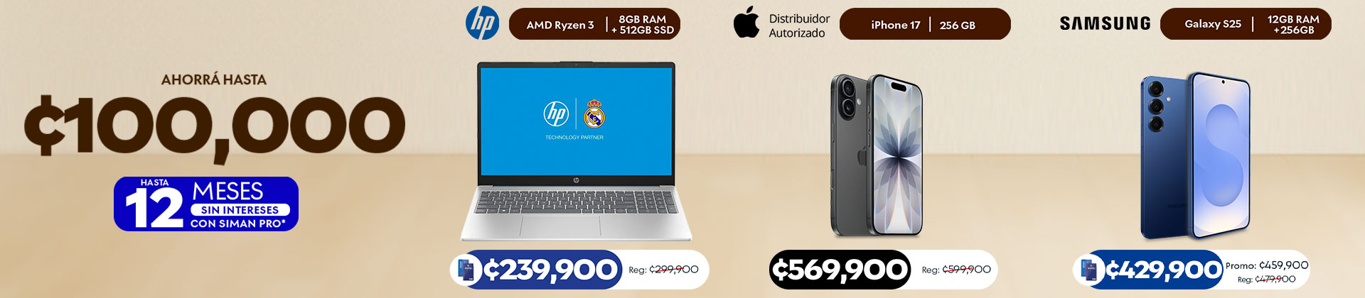 Celulares y laptops
